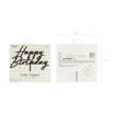 Picture of CAKE TOPPER HAPPY BIRTHDAY BLACK 16.5CM
